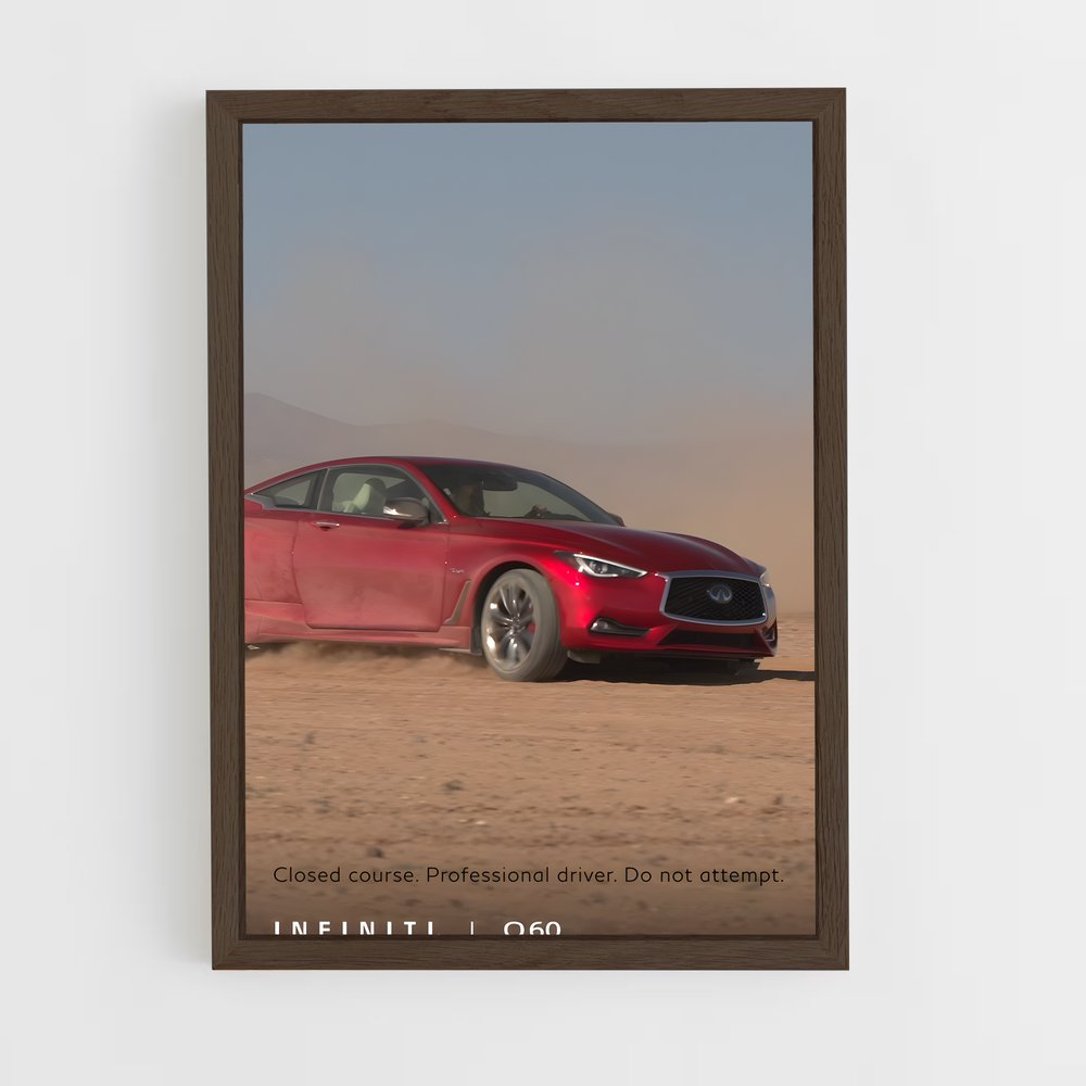 Poster Infino Racing – affiche Infiniti (vue 5)